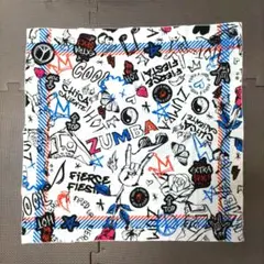 ZUMBAバンダナ 白 赤 青 黒