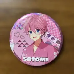 すとぷり　さとみくん　ビック缶バッチ