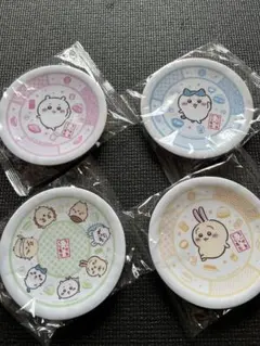 4枚セット コンプリート ちいかわ くら寿司 コラボ ノベルティ お皿