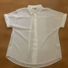 GU 半袖 ホワイト シャツ Sサイズのサムネイル
