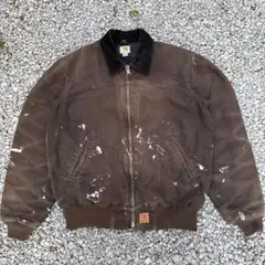 サンタフェジャケット CARHARTT WIP OG SANTA FE JACKET (Black / Black (aged canvas