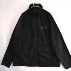 551　Sport-Tek　トラックジャケット　XL　黒　フルジップ　US古着