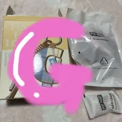 LABUBU PIN FOR LOVE イニシャル キーリングアルファベット G