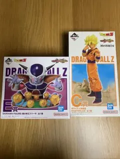 ドラゴンボール一番くじオムニバスクロス E賞フリーザC賞孫悟空G賞H賞+おまけ