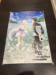 レア【Re：ゼロから始める異世界生活 氷結の絆】非売品「映画販促用B2