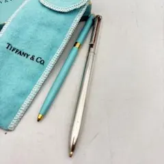 ルテニウム仕上◇ティファニー 高級ペンセットTクリップ TIFFANY