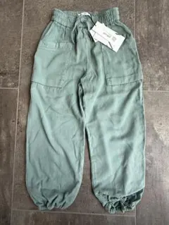 ZARA キッズ ロングパンツ 122cm グリーンのサムネイル