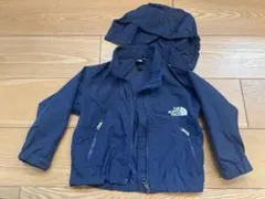 THE NORTH FACE ネイビージャケット フード付き　サイズ90