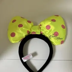 ミニーマウス カチューシャ イエロー・ピンク