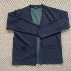 BEAMS HEART ネイビー カーディガン S
