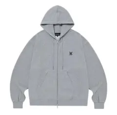 wooalong パーカー グレー L