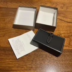 新品未使用　duct production 名刺入れ　本皮レザー
