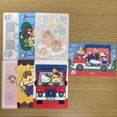 amiiboカード　リラ+サンリオシールセット　あつまれどうぶつの森