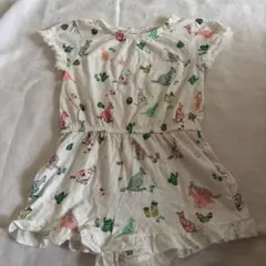 next 動物柄ロンパース 3-4歳