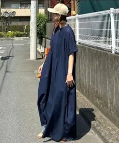 notch. by KRインド綿　シアーヨークピンタックワンピース　Мサイズのサムネイル