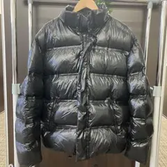 【美品】FENDI フェンディ ダウンジャケット ズッカ 総柄 ブラック 2224023470017.jpg