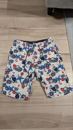 BEAMS HEART ショートパンツ 海柄 Sサイズのサムネイル