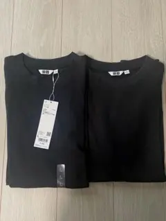 未使用あり⭐︎UNIQLO U エアリズムコットンオーバーサイズTシャツ 2枚