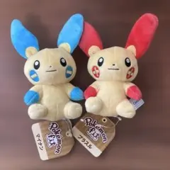 ポケモン ぬいぐるみ マイナン&プラスル2体セット