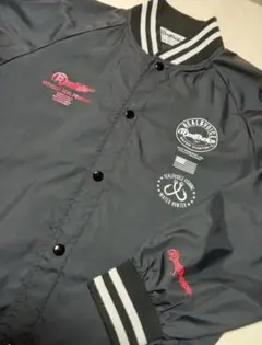 ★美品★REALBVOICE ナイロンコーチジャケット　ブラック　フィッシング