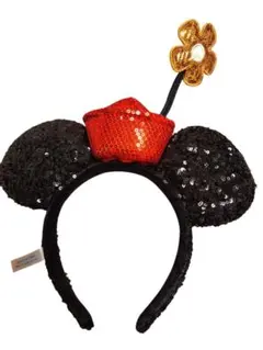 ディズニー　オールドミニースパンコールカチューシャ