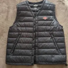 DANTON ダウンベスト サイズ36 グレー