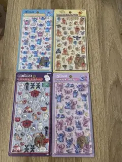 【新品未使用】ボンボンドロップシール ディズニー 4種セット 【国内正規品】