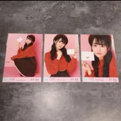 イコラブ 生写真 赤背景② 音嶋莉沙 瀧脇笙古 山本杏奈 - メルカリ
