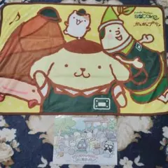 ポムポムプリン　キャラクター ブランケット 　サンリオ×極楽湯　ランチョンマット