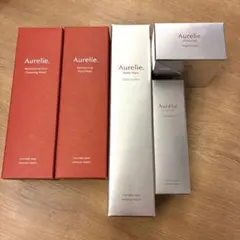 オレリー　５点セット　メイク落とし　洗顔料　化粧水　美容液　クリーム