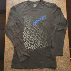 OAKLEY ブラック 長袖Tシャツ M　古着