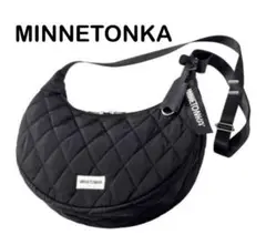 MINNETONKA ブラック ショルダーバッグ