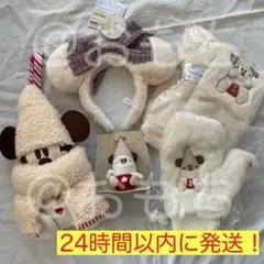 ★5点セット★ 未使用《ディズニー》カチューシャ ポシェット 手袋 リルリンリン