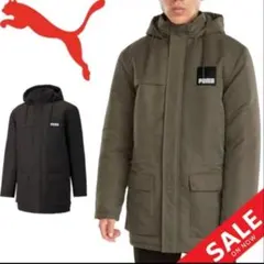 PUMA フード付きダウンジャケット Sサイズ