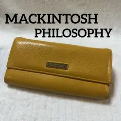 【美品】MACKINTOSH PHILOSOPHY レザー 本革長財布 大容量のサムネイル