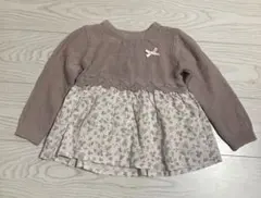 MEPOUREN バースデイ ニットワンピース 90