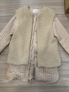 チャオパニック　ライトアウター　2way ベージュ　美品