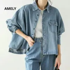 エメリー/ラジエム デニムワイドシャツ