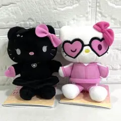 ハローキティ マスコット XOXOギャル vol.2 ぬいぐるみ　2種セット