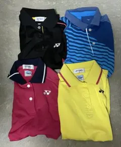 リ*ン様 ヨネックス・ミズノゲームシャツ　４枚セット売り