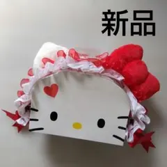 新品 未使用 サンリオ キティちゃん ヘッドドレス 1個 正規品のサムネイル