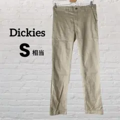Dickies スキニーパンツ レディースS相当 ベージュ ストレッチ