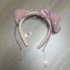 USJ キティ カチューシャ ツイード