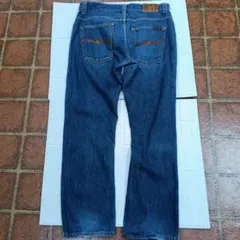 ヌーディジーンズ　W34 L32 濃紺デニム　 XL(LL)