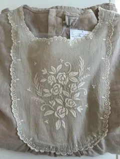 横浜ポルタ限定♡新品♡ローズ柄刺繍ノースリーブワンピースTSUHARU