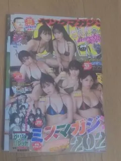 ヤングマガジン2022年38号 ミスマガジン2021 水着特集