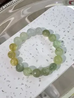 フローライトビーズブレスレットMS-010
