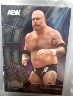 AEW　ザ・ブッチャー　プロレス　カード