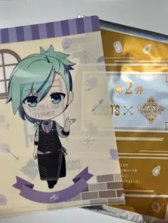 ココス クリアファイル 第2弾 藍