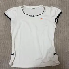 バレエコア ellesse テニスウェア Tシャツ ホワイト